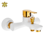 White-Gold Siena Vento Tap Model  Ariyatas company provides the best quality raw materials and taps at the best price. you can click here to see other products and buy taps on our site. Stunning quality: Ariyatas is making high-quality taps because of its professional and skilled workers in manufacturing and design. Our company uses the latest manufacturing machines and systems from design to assembling.