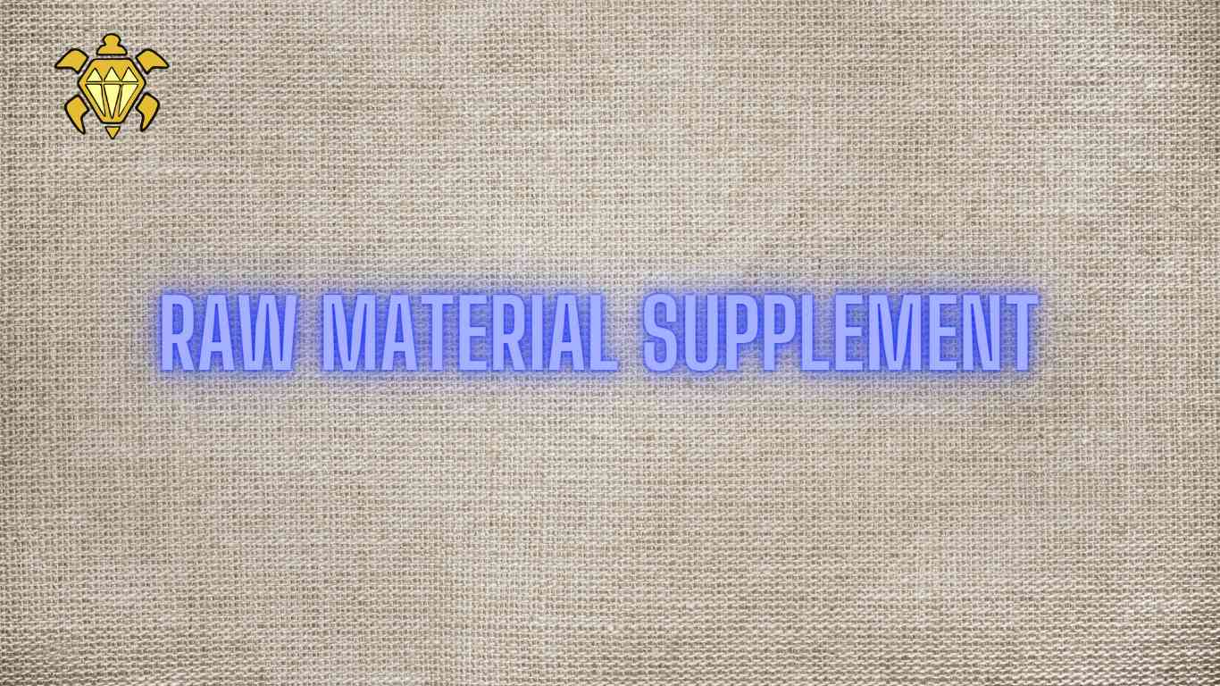 Raw material supplement - Aryiatas company